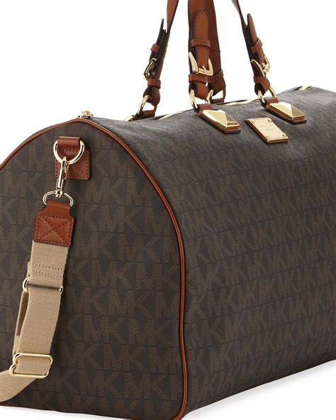 michael kors duffle|Michael Kors luggage set sale.